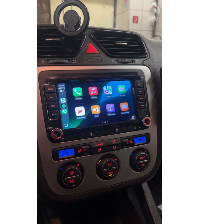 Rádio Android 7" 6GB/128, 4G para VW