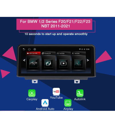 Android Auto | BMW 1 Series F20 2017-2019 EVO