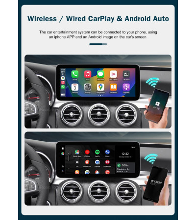 Mercedes Benz GLC/V/C Class W205 X253 W446 2015-2018 NTG 5.0 Android